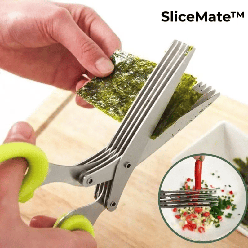 SliceMate™ — Cut Herbs 5x Faster Without the Mess | Buy 1 Get 1 Free