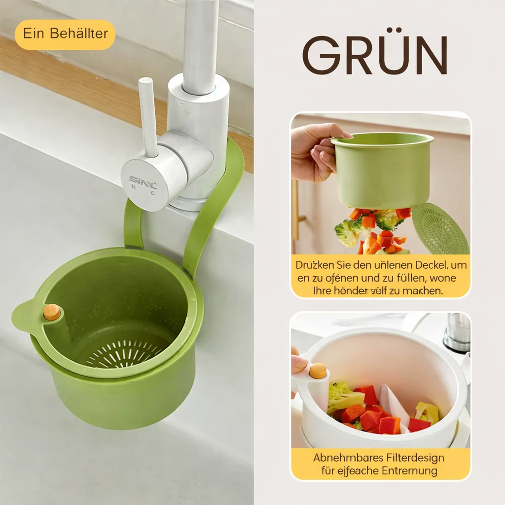 Sink Drying Basket | Drain Storage | Fresh & Odorless | FlowEase