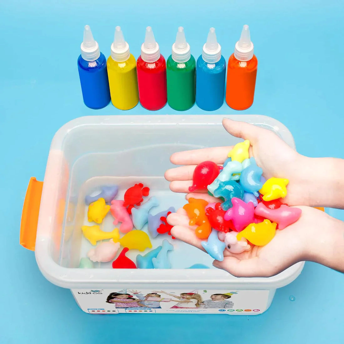 Magic DIY Squishy Water Animal Maker 3D Luminous Elf Toy Kit