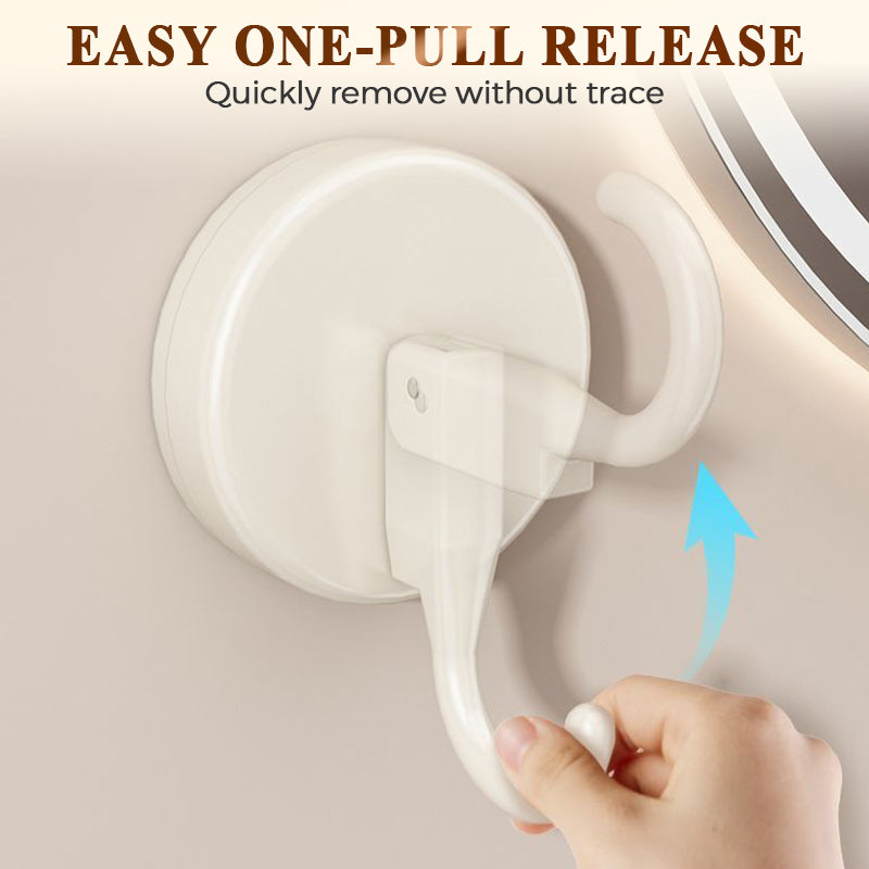 Set of 3 No-Drill Suction Hooks