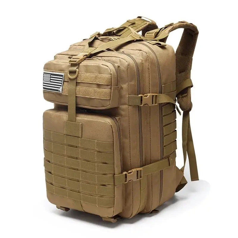 50-Liter Tactical Backpack for Outdoor Activities and Travel