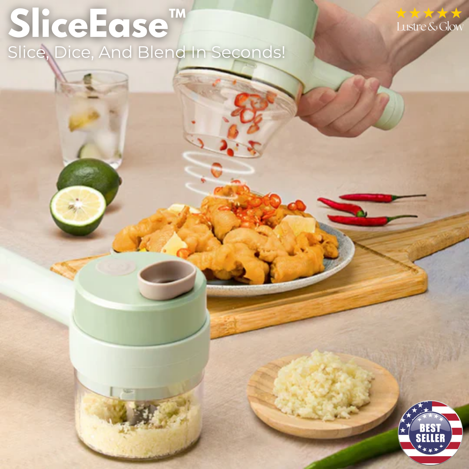 SwiftSlice™ — Slash Meal Prep Stress and Savor Every Bite Faster