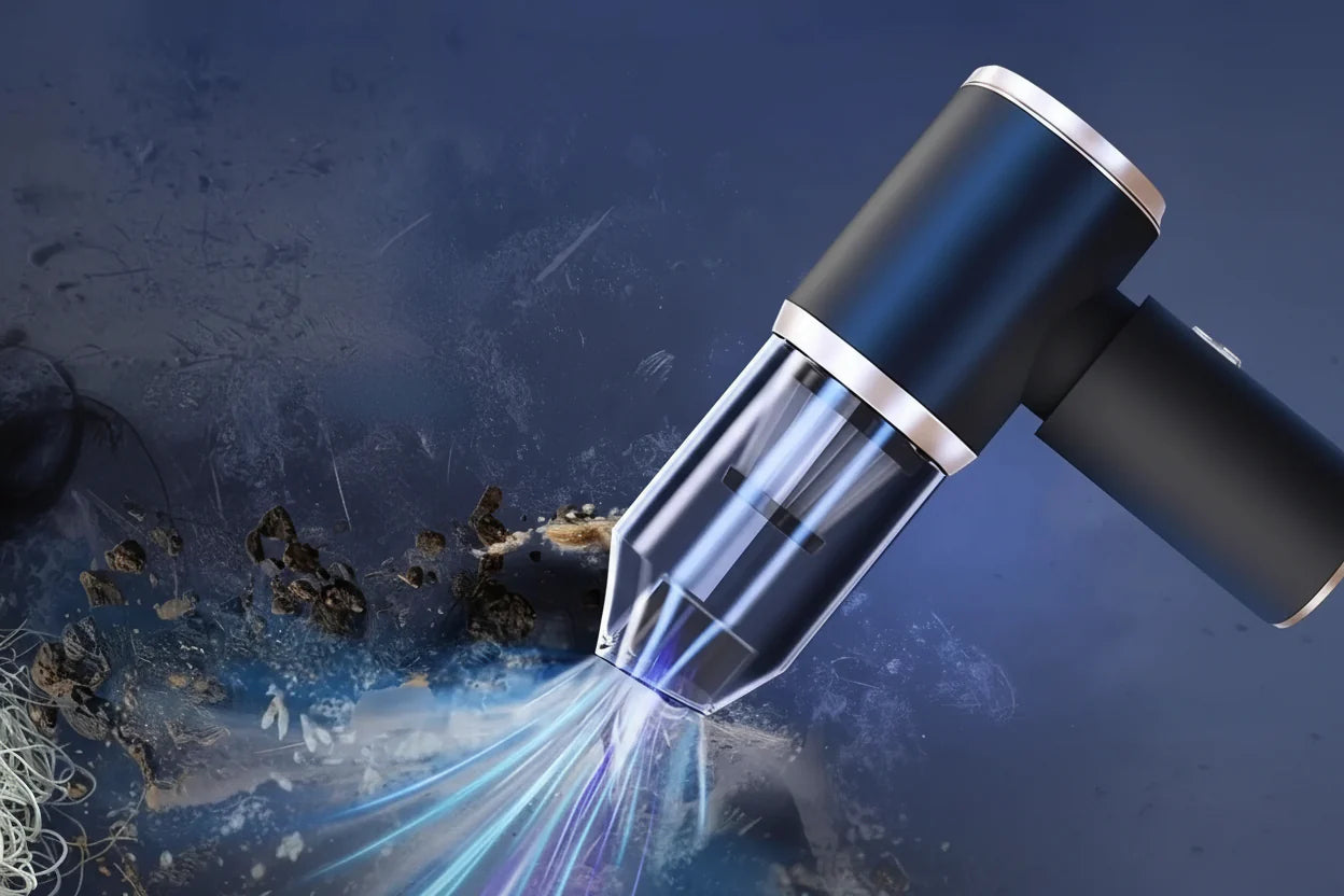 Compact Cordless Vacuum and Blower for Cars, Desks, and Small Areas