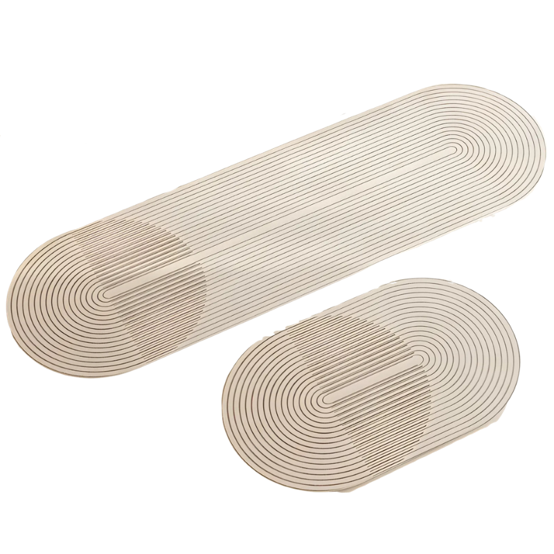 Absorbent and Washable Non-Slip Mat Set