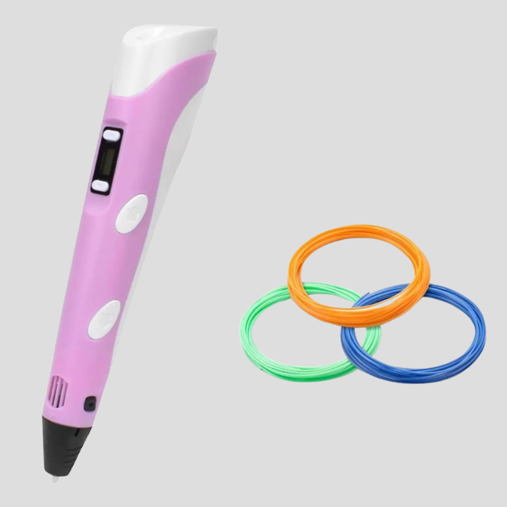Adjustable Speed 3D Pen for Creative Drawing – USB Powered, Works with PLA/ABS
