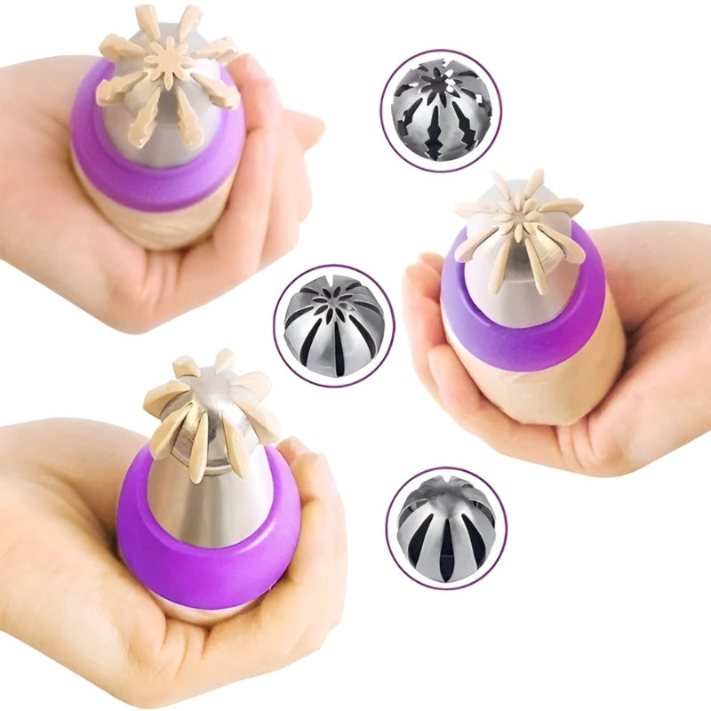 Creative Nozzle Set: Easy Cake Decorating