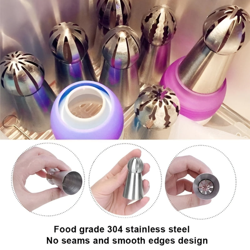 Creative Nozzle Set: Easy Cake Decorating