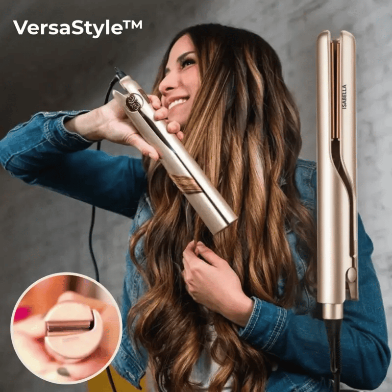 VersaStyle™ — Effortless Curls & Sleek Hair Fast | 50% Off