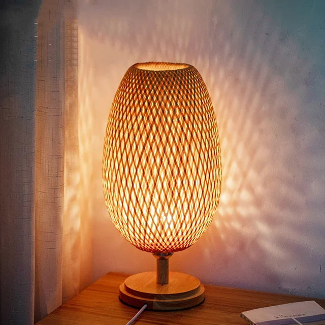 Naturlamp | Vintage Bamboo Table Lamp