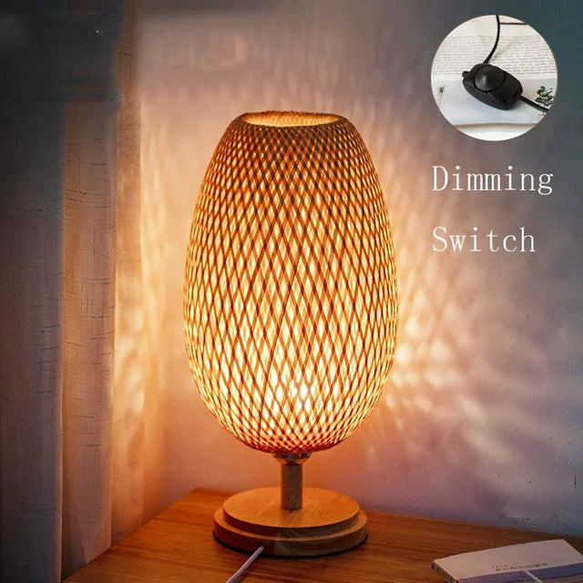 Naturlamp | Vintage Bamboo Table Lamp