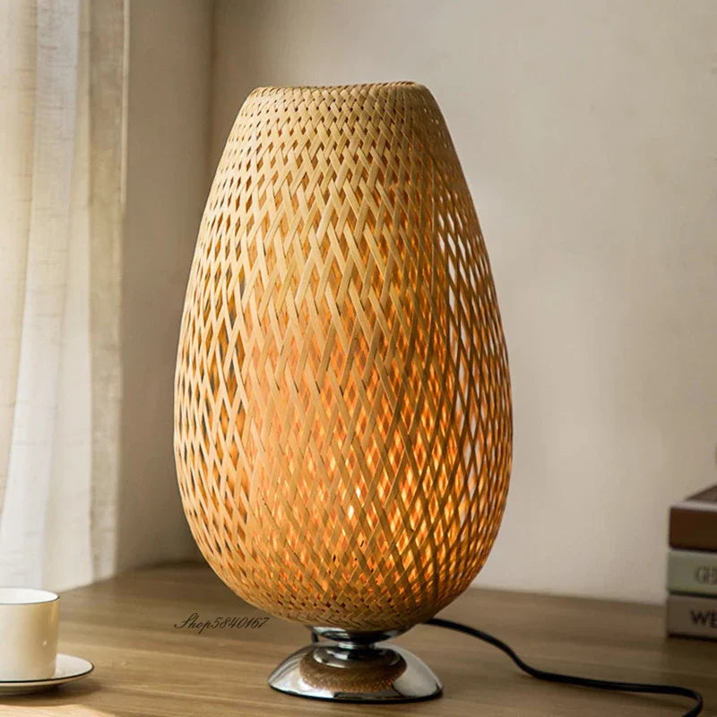 Naturlamp | Vintage Bamboo Table Lamp