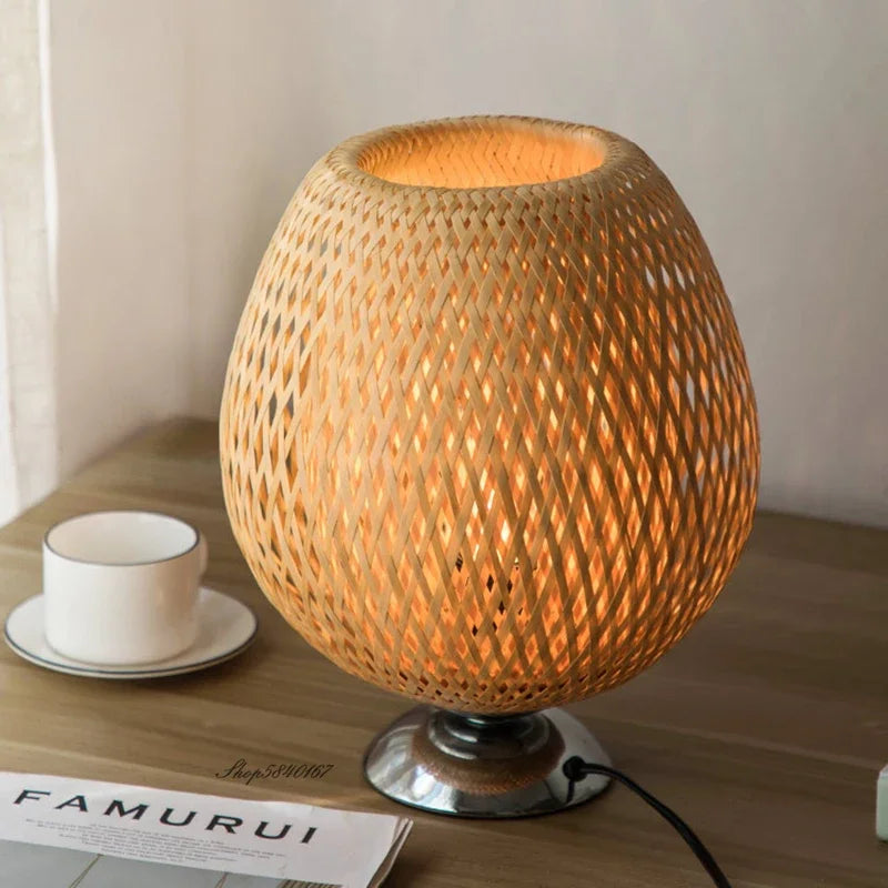 Naturlamp | Vintage Bamboo Table Lamp