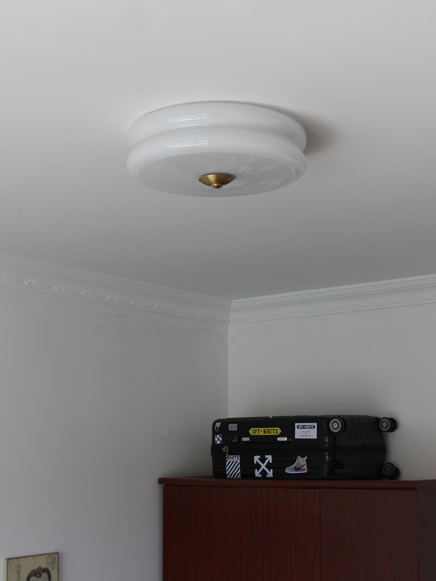 Art Deco Vintage Style LED Ceiling Fixture