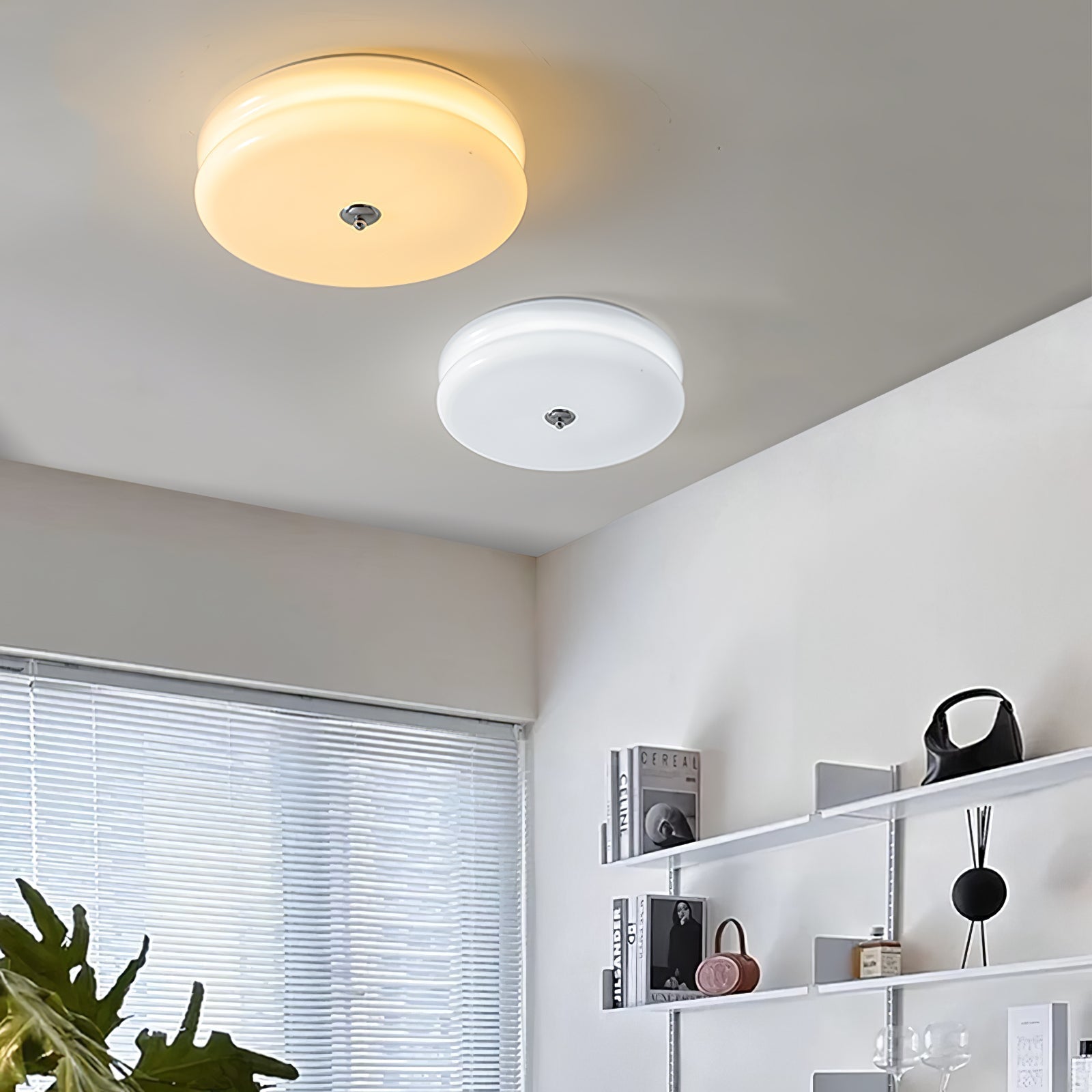Art Deco Vintage Style LED Ceiling Fixture