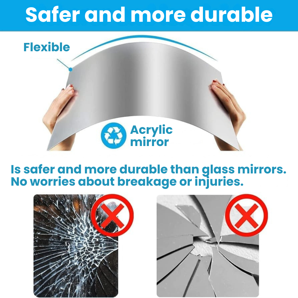 VividShield™ Mirror Film — Create a Stunning, Safe Reflection Kids and Adults Can Love