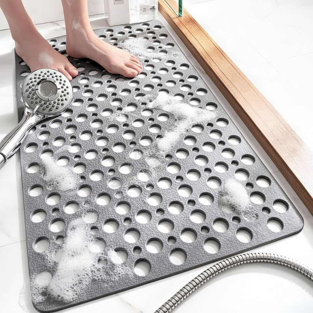 Non-Slip Bath Mat for Safe Use in Bathroom