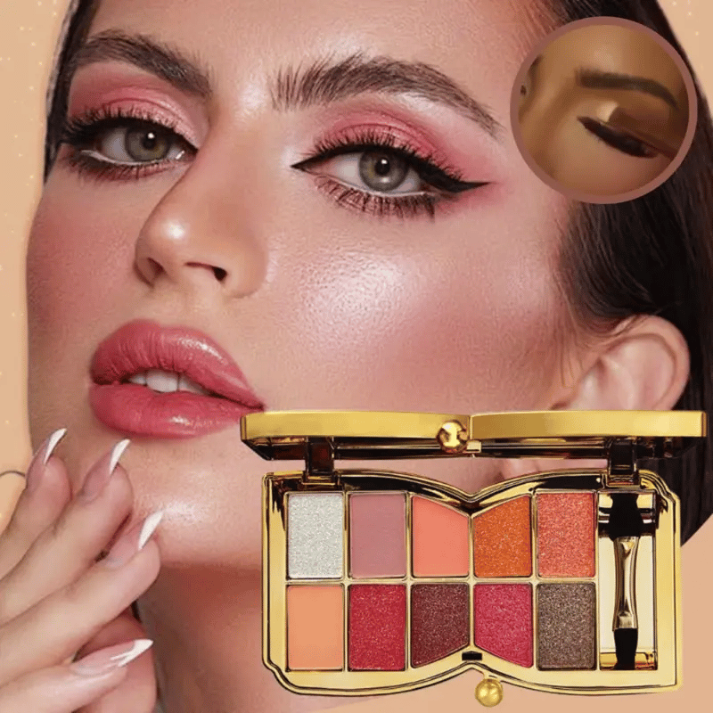 Your Beauty Diary 💟 | 10-color Glitter Eyeshadow Palette✨