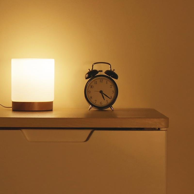 CylinderLight | Minimalist Table Lamp with Touch Function and 360° Lighting