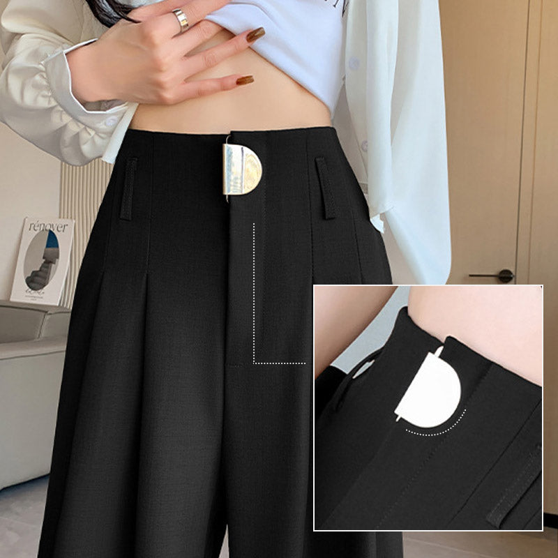 FabriaLux™ High Waist Wide Leg Pants — Flaunt Longer Legs and Elegance That Powers Every Step