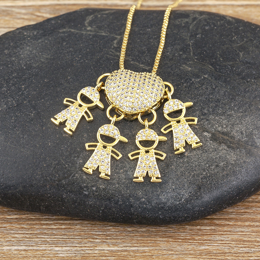 CelestaRay™ Necklace — Carry Your Children’s Love as a Radiant, Everlasting Embrace