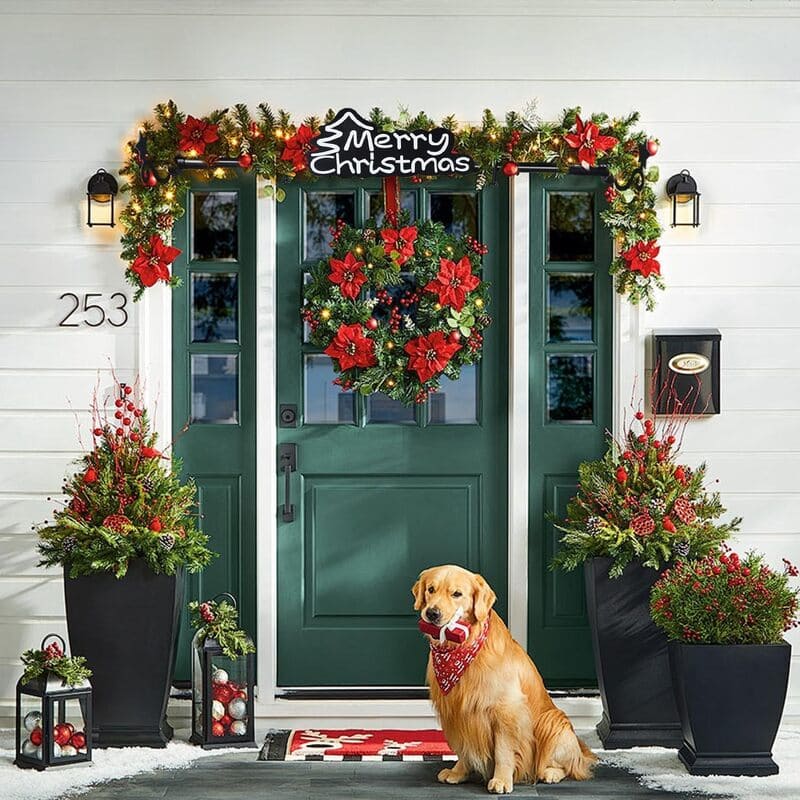 FestivoFlex™ Garland Hanger — Effortless, Damage-Free Holiday Decorating That Lasts Year After Year