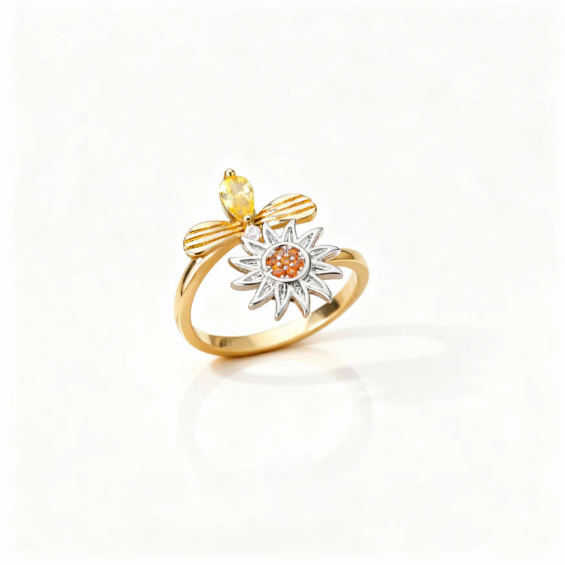 Calmiva™ – Adjustable Anti-Anxiety Fidget Ring (1+2 Free)