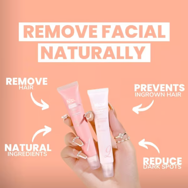 VelvetEase™ — Melt Away Facial Hair for Instantly Silky, Irritation-Free Skin