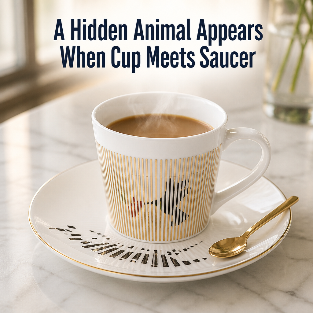 LumoraStream™ — Watch a Hidden Animal Appear the Moment Cup Meets Saucer
