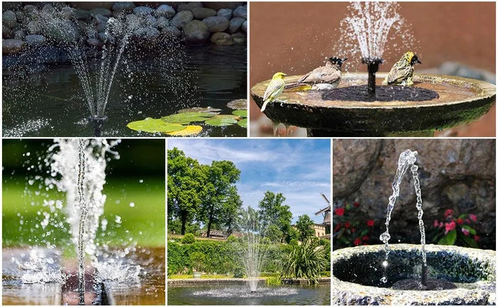 AquaLuxe™ Solar Fountain — Transform Your Garden into a Serene Wildlife Oasis Instantly