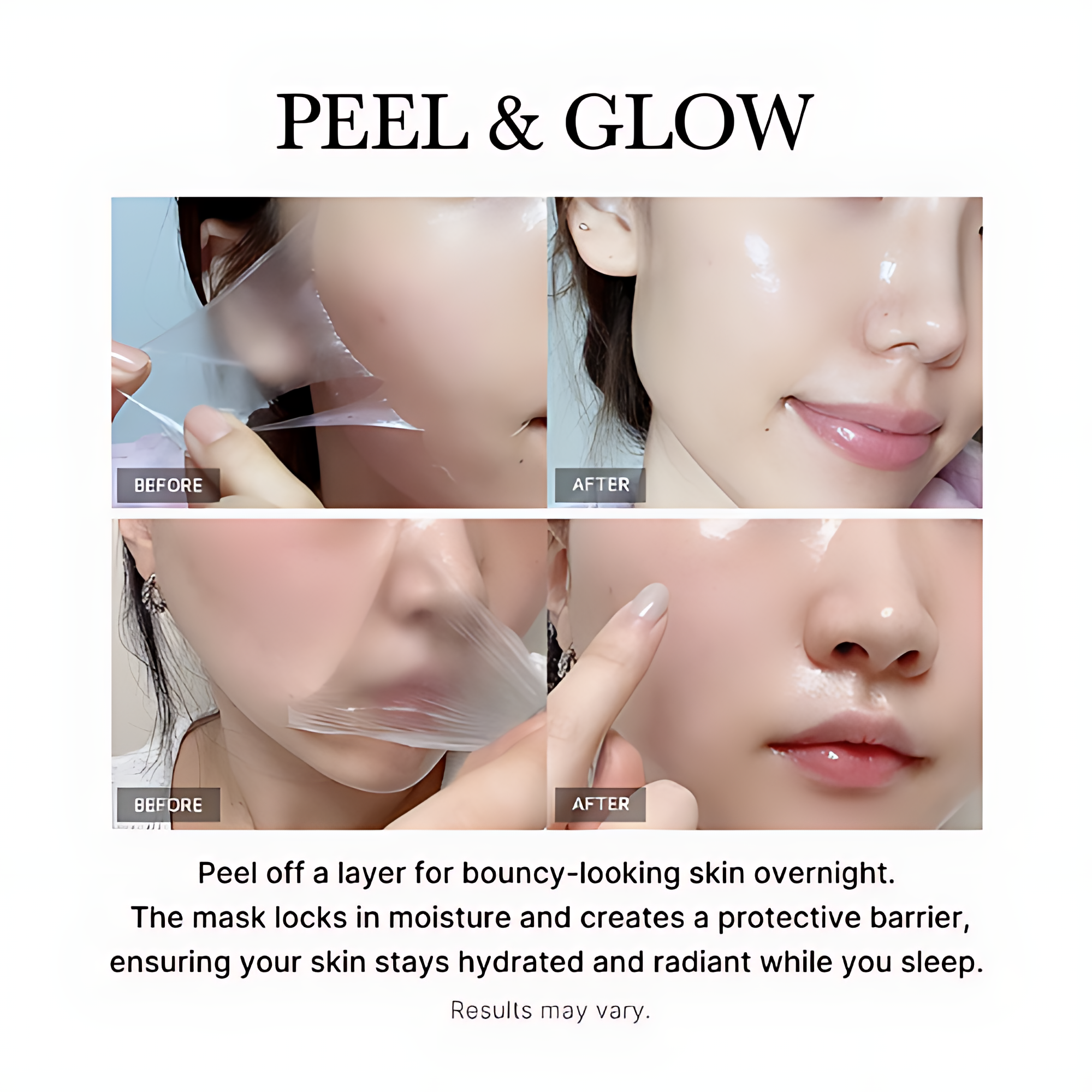 LumaVeil™ Collagen Night Wrap — Wake Up to Firmer, Radiant Skin That Glows With Youthful Confidence