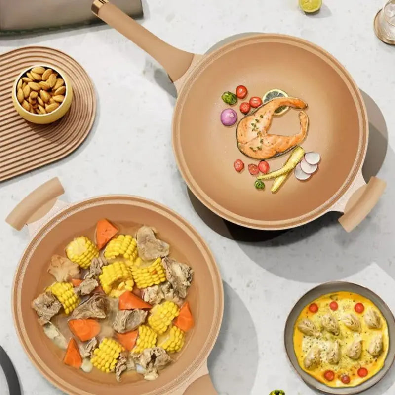 SizzlePro™ Wok — Effortless Flavor-Packed Meals that Save You Time and Kitchen Space
