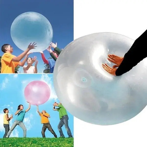 1+1 FREE | Inflatable Stretch Bubble Ball – Fillable with Water & Bounces Wildly