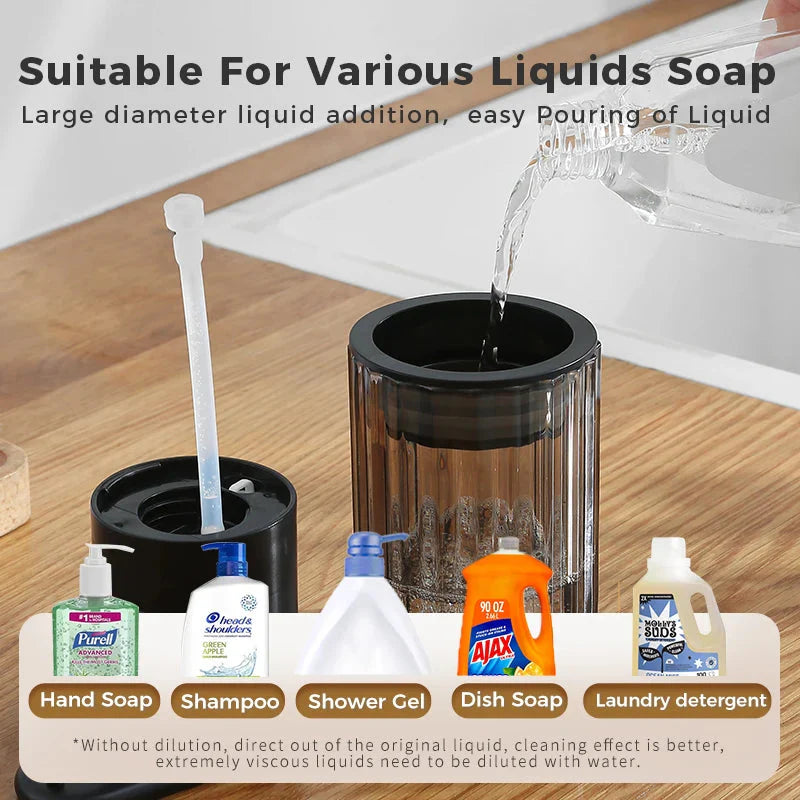 Automatic Soap Dispenser | Touchless Sensor Dispensing | Rechargeable and Refillable | HygiaFlow