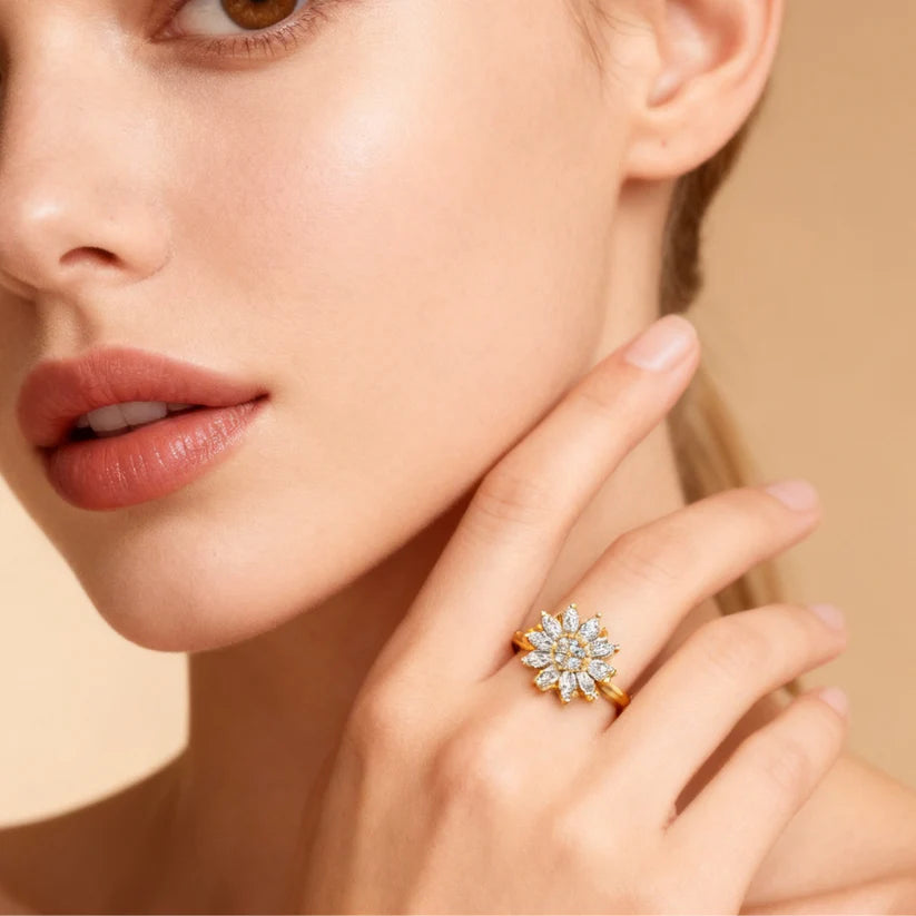 Calmiva™ – Adjustable Anti-Anxiety Fidget Ring (1+2 Free)