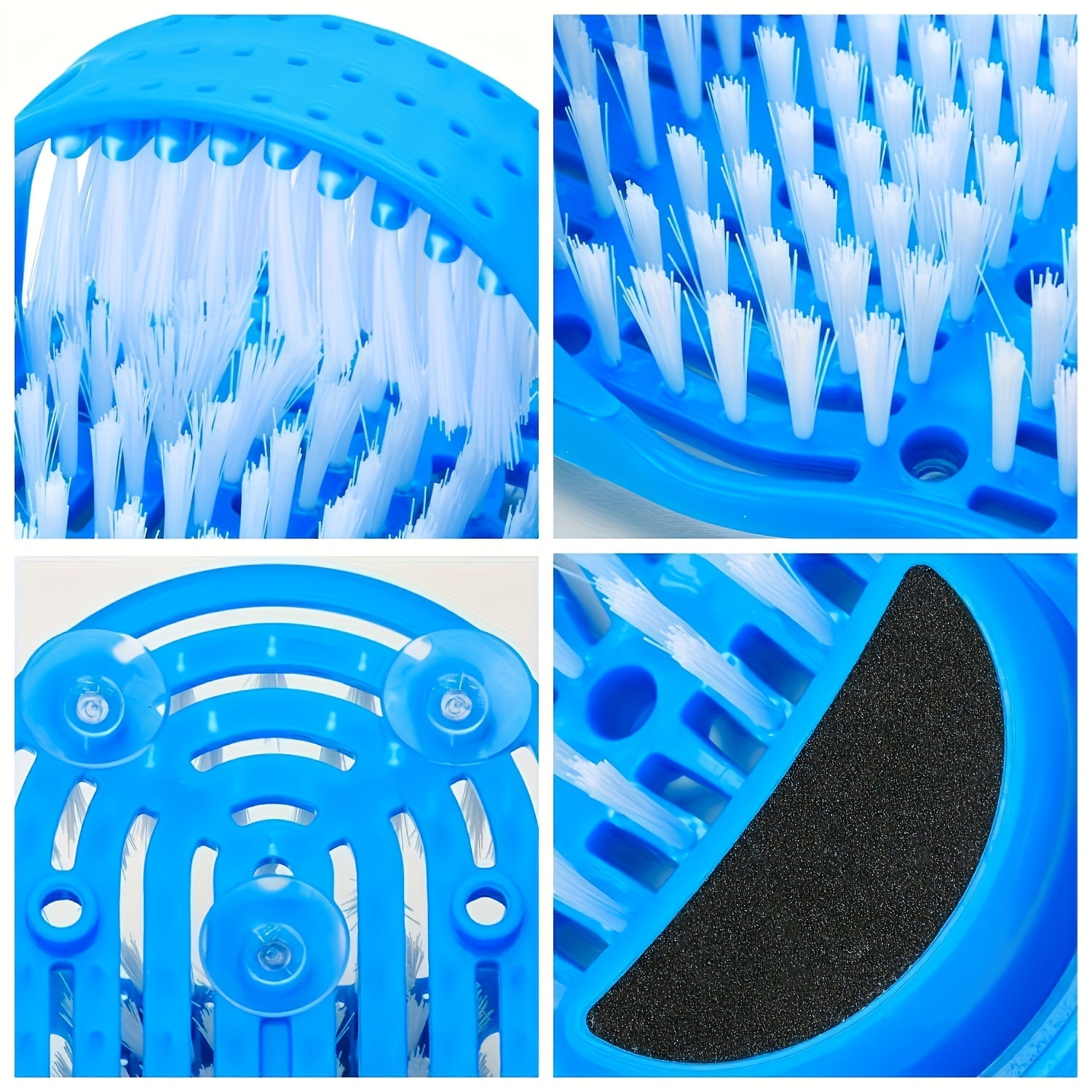 Shower Foot Cleaning Brush with Suction Cups