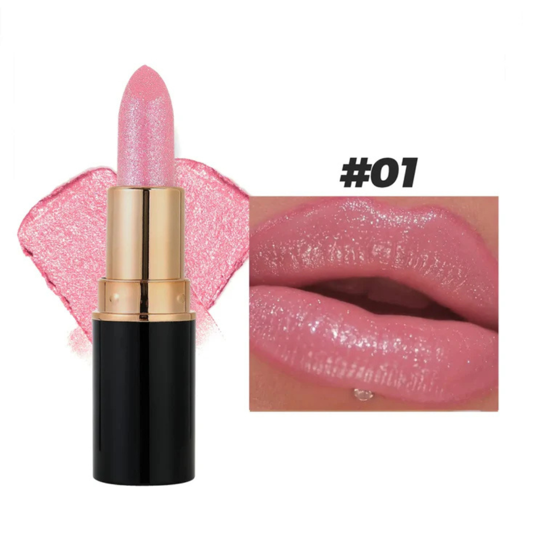 LumeAura™ Metallic Lipstick — All-Day Radiance and Hydration That Turns Heads