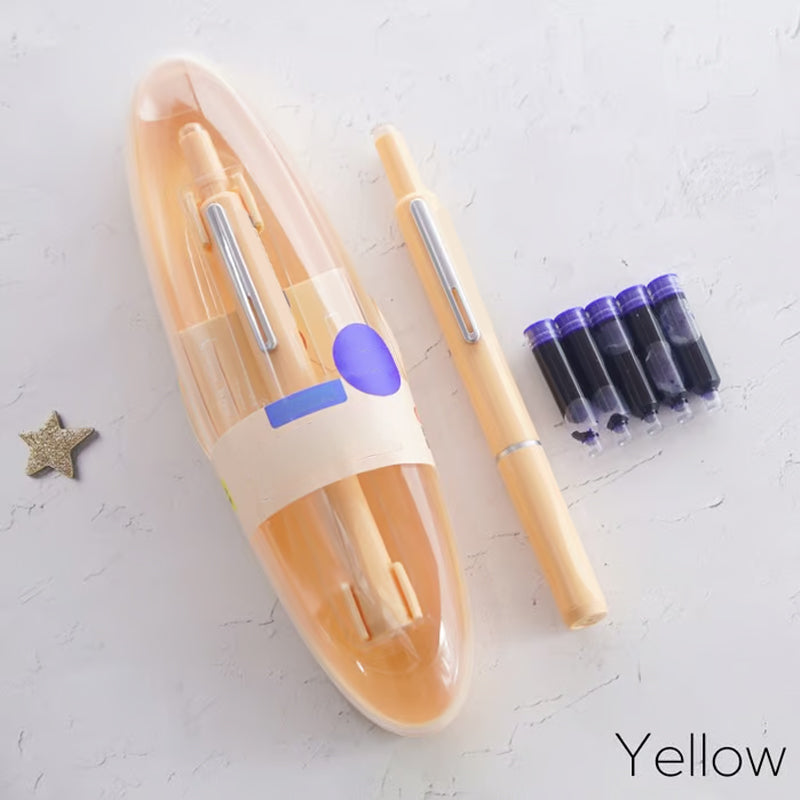 Retractable Ballpoint Pen | Seamless Ink Flow | InkFlow