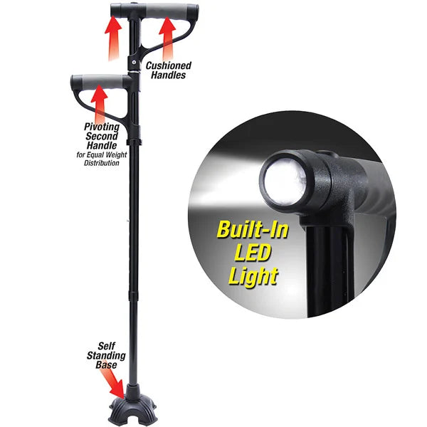 RamoraStride™ — Walk Fearlessly with Lighted Support That Moves With You