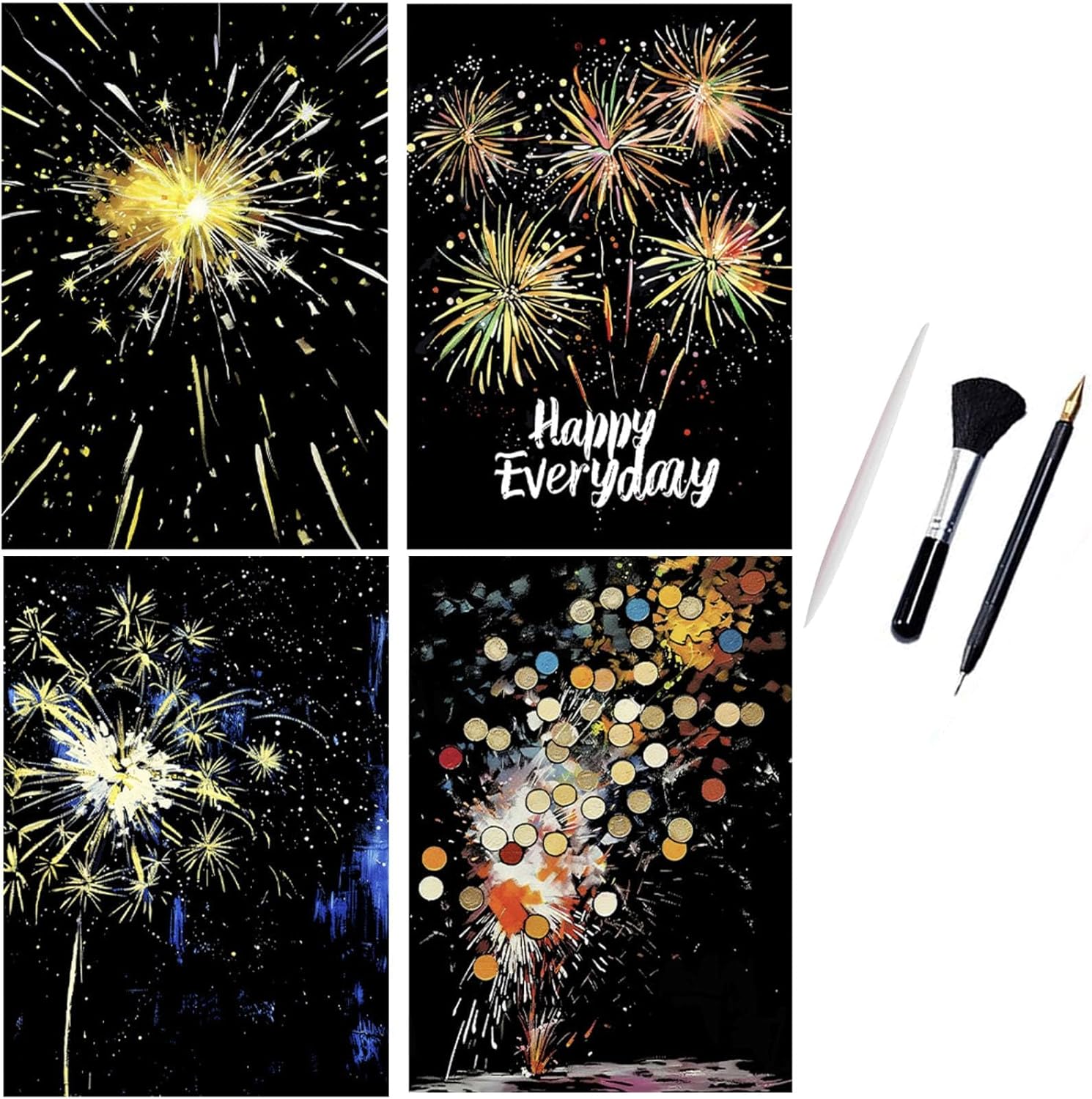 VividScratch™ — Ignite Imagination and Unleash Stunning, Screen-Free Masterpieces