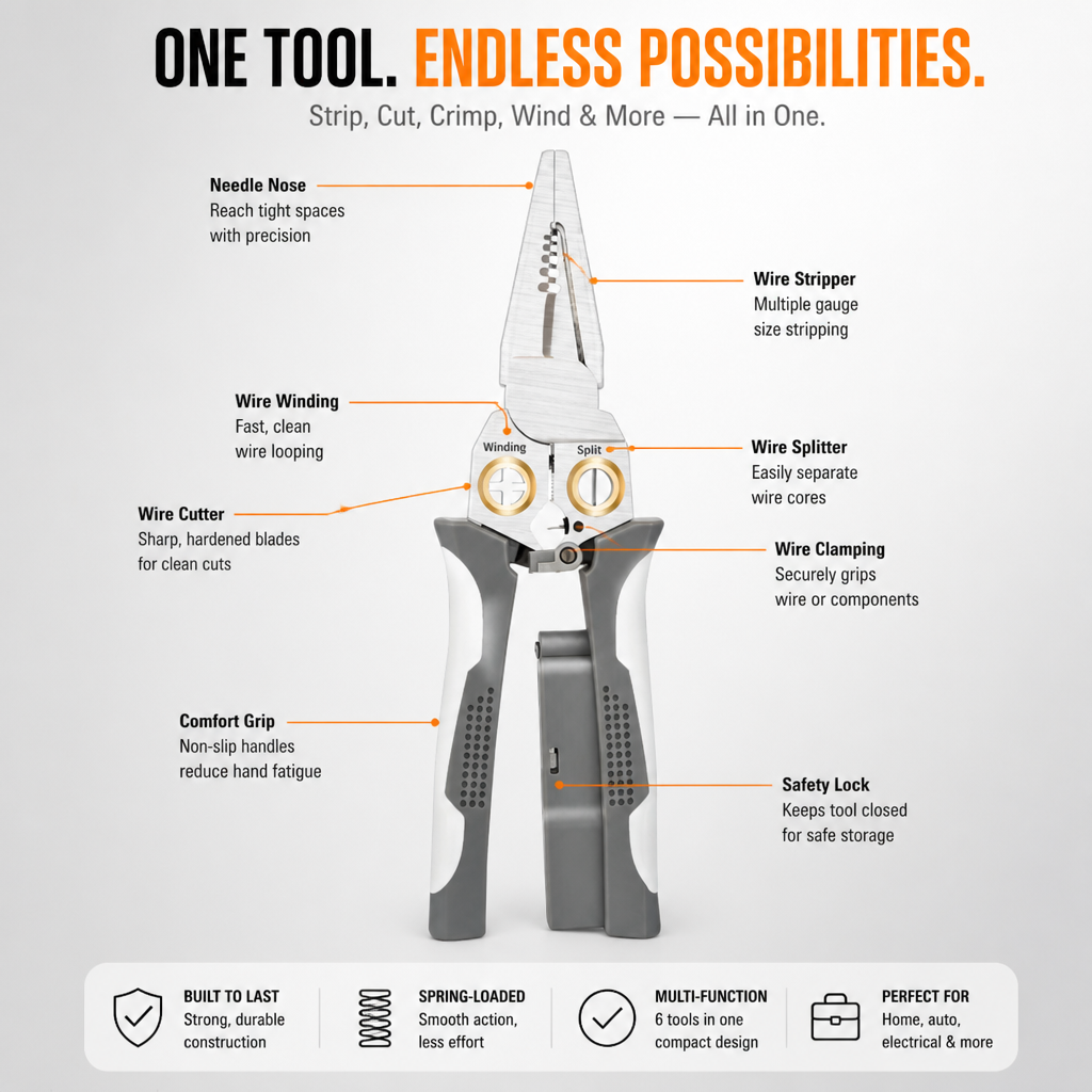 VoltEdge™ — Power Through Wirework with Precision and Zero Hand Fatigue