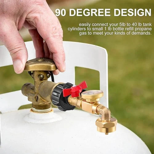 Precision Adapter for Propane Filling – Accurate and Easy to Use