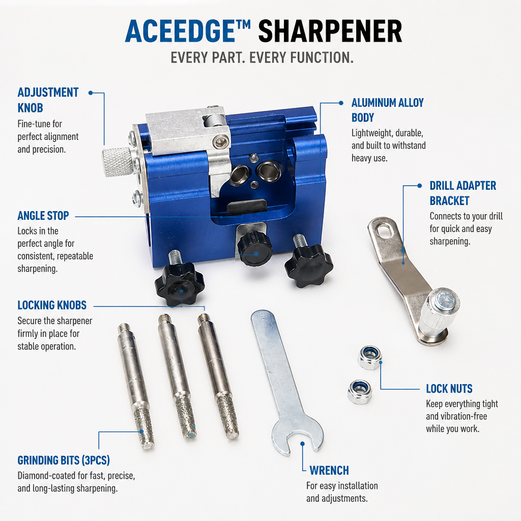 AceEdge™ — Transform Your Chainsaw into a Razor-Sharp Beast in Minutes