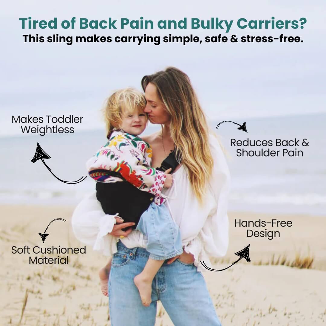 NimbleNest™ Toddler Carrier — Effortless Comfort That Lets You Conquer Every Adventure Hands-Free