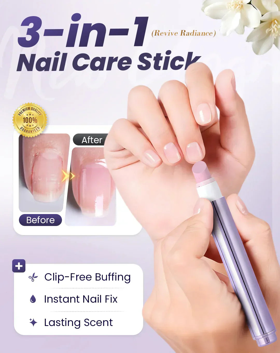 NuNail™ Precision Pen — Unlock Flawless, Strong Nails with Effortless Elegance