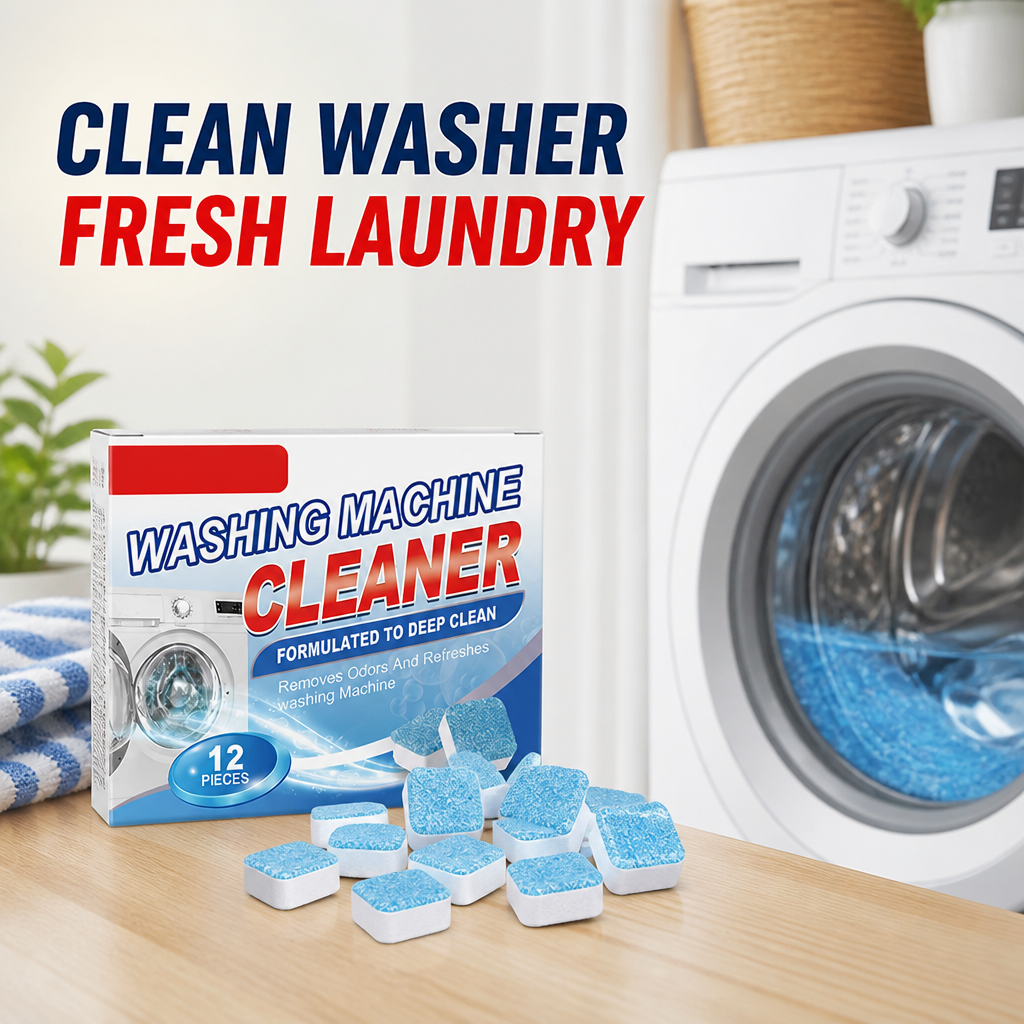 PurifiTab™ — Finally, a Washing Machine That Smells Fresh and Runs Like New Every Time