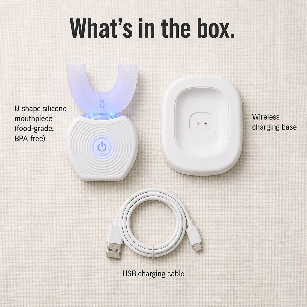 SonicBeam™ Complete — Brush Every Tooth at Once in 30 Hands-Free Seconds