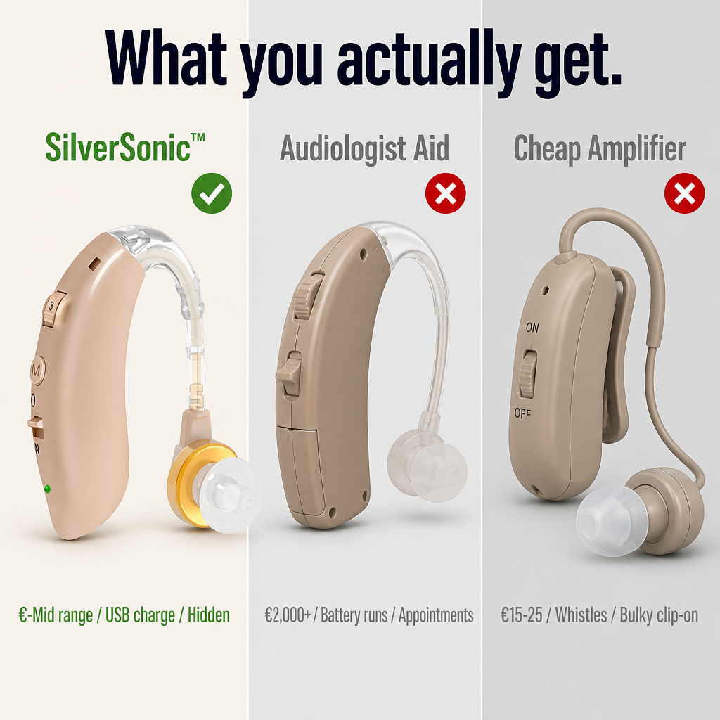 SilverSonic™ — Catch Every Word at the Dinner Table Without Cranking the TV