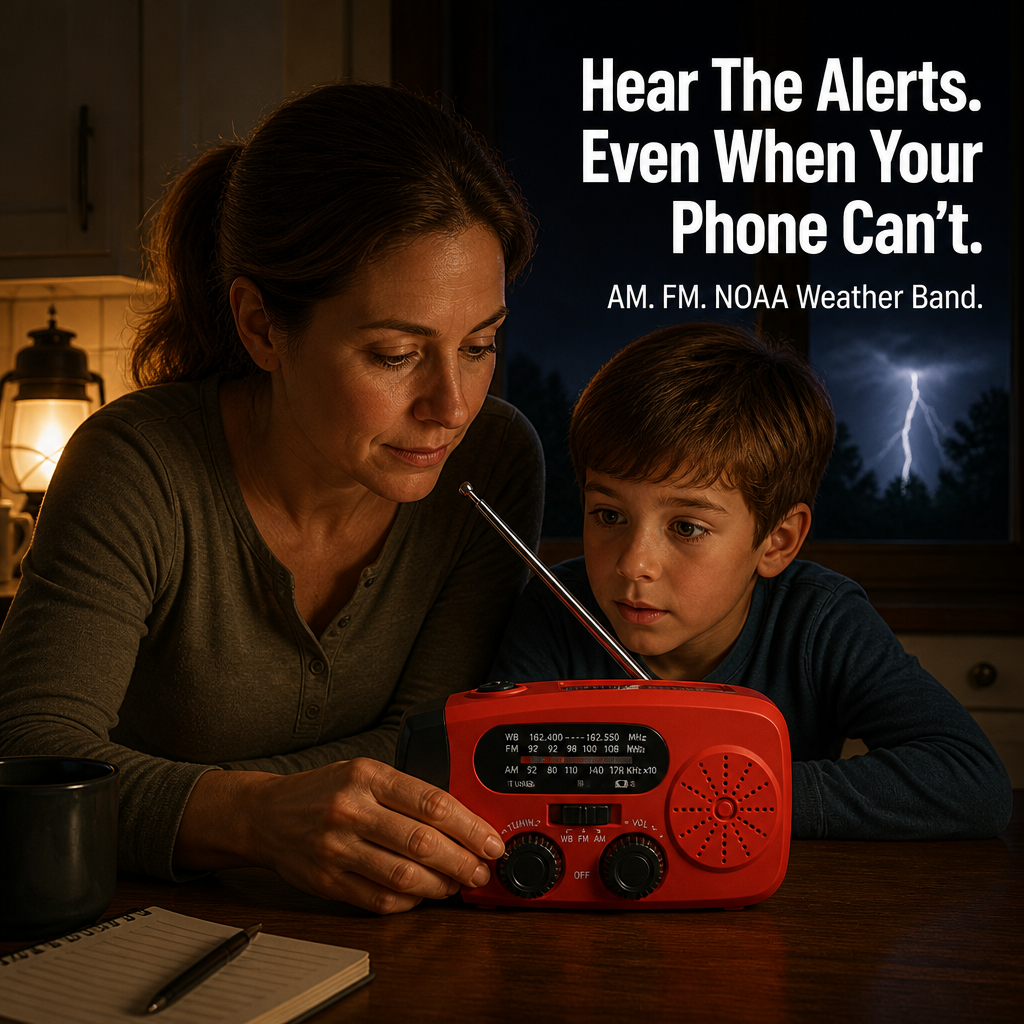 VoltGuard™ — Crank, Light, And Charge Your Way Through The Next Blackout