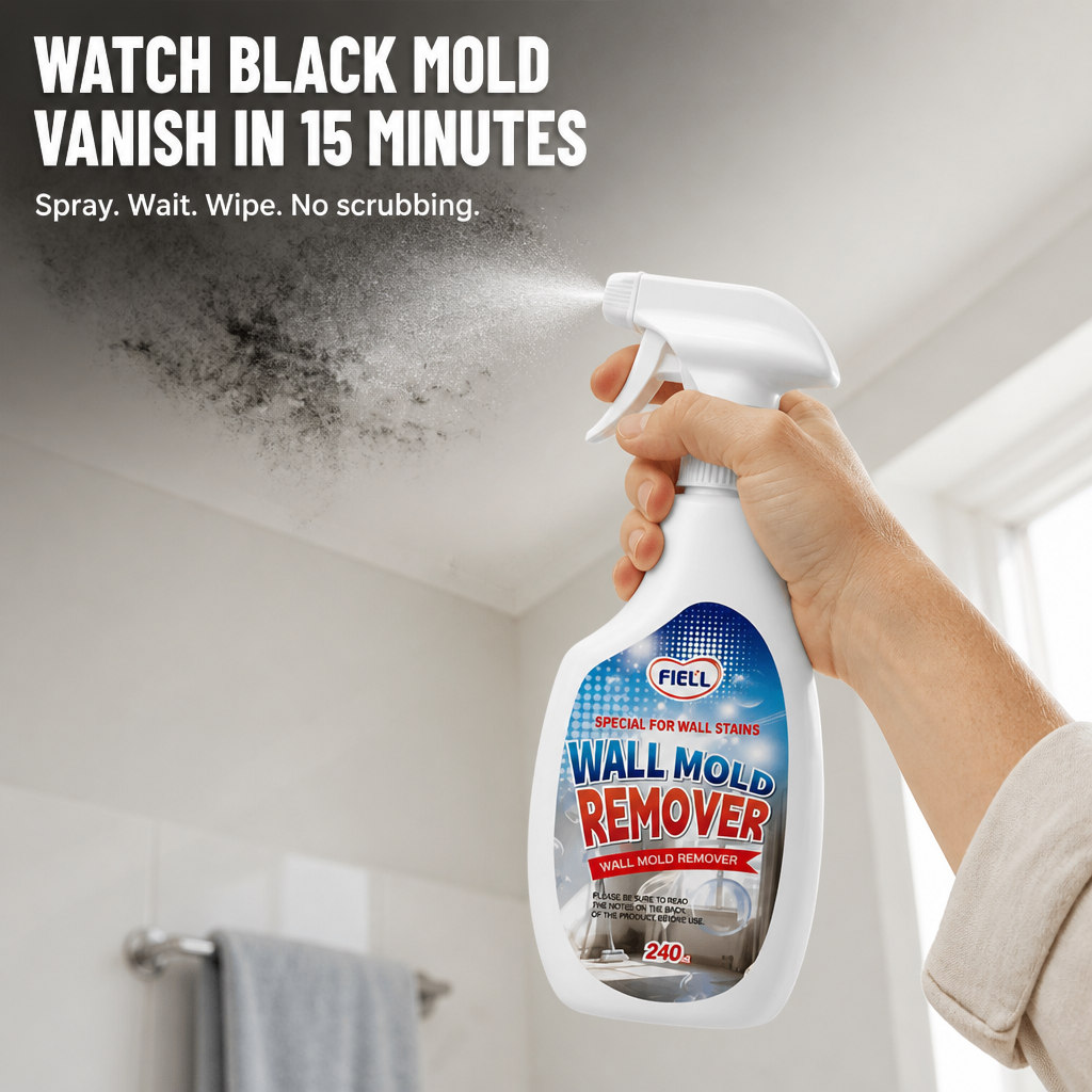 MoldAwayPro™ — Spray Black Mold Off Walls in 15 Minutes, No Scrubbing