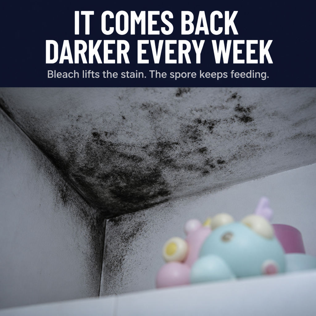 MoldAwayPro™ — Spray Black Mold Off Walls in 15 Minutes, No Scrubbing